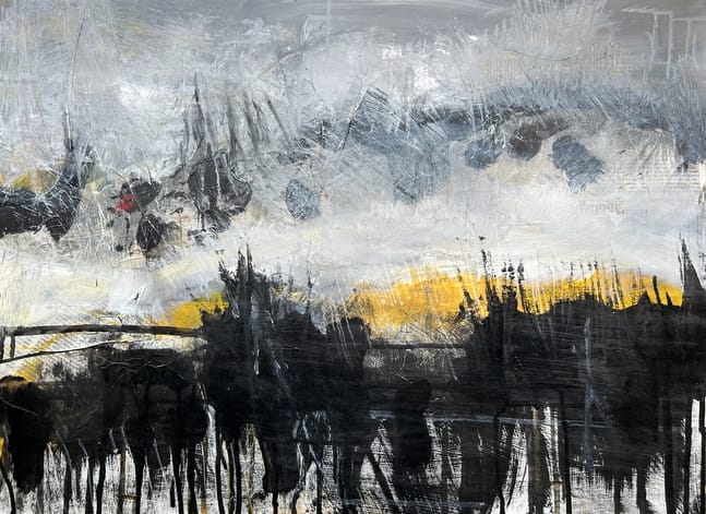 Abstrakte Landschaft