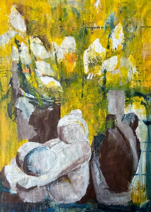 Frühling mit Plastik