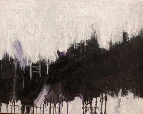 Rockies im Schnee / Winter